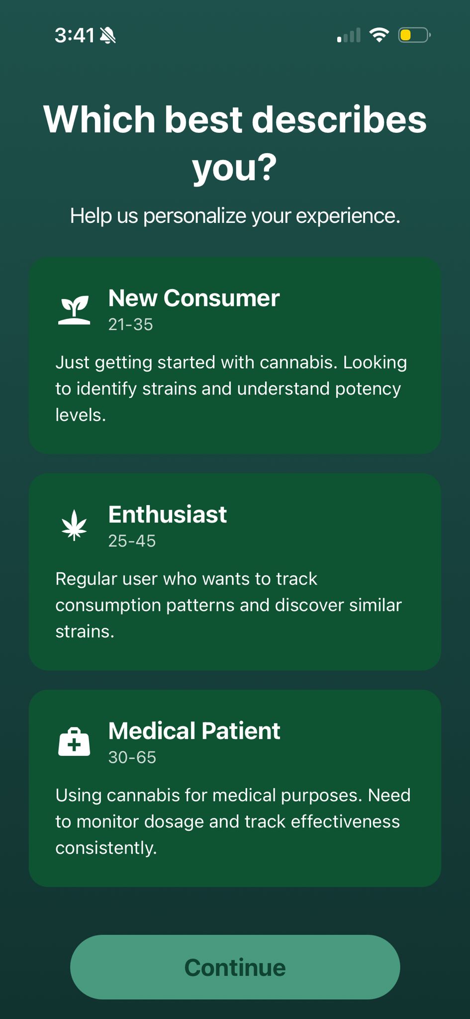 Personalized Experience